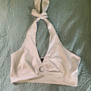 cropped halter top